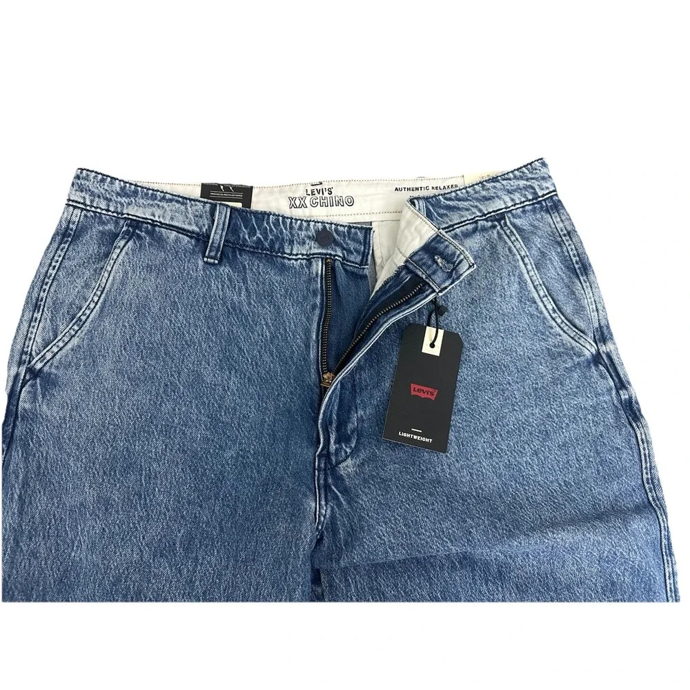 Levi's Men's‎ XX Chino Loose Straight Pleated Jeans Pants Size 36X30 New